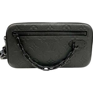Louis Vuitton Clutch Taurillon Handbag Pochette Volga Shoulder Bag